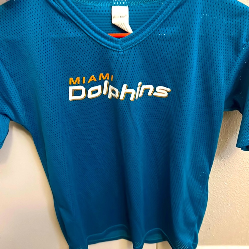 Miami Dolphins v neck jersey